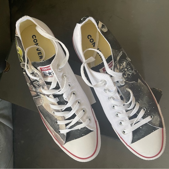 One of a kind Star Wars Converse low tops - Picture 7 of 7